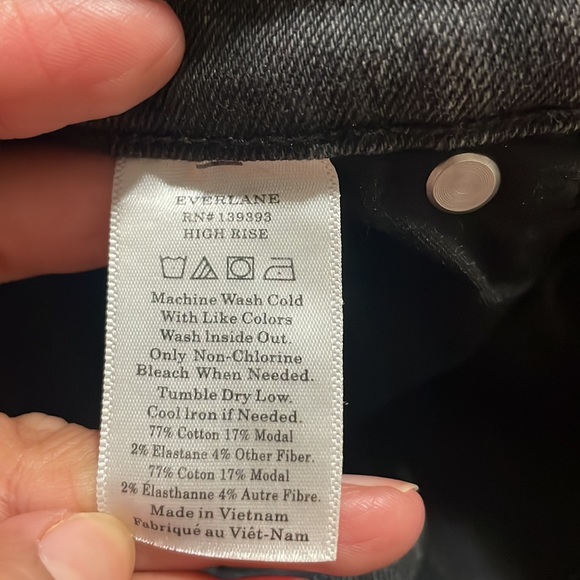 Everlane High Rise Ankle Jeans - Picture 8 of 8